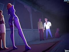 Trick or Treat with Spooky Halloween 3D Cartoon HMV PMV