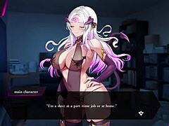 Succubus Aria, let's get wild with big tits titty fuck and handjob in anime hentai part 2!