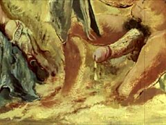 hey, got a cool vintage erotic illustration to share with ya!