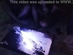 Dirty talking amateur with a big cock in homemade video