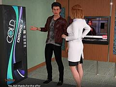 Play the role of a rock star with Selina Route in this adult visual novel