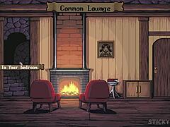 स्टेप गर्लफ्रेंड मेरे लंड को अपनी चूत से चोदती है जादुई स्कूल गर्ल अकादमी हेंटाई में।