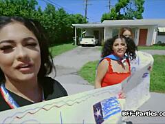 cuban cock pleasing foursome sex tape with big tits blowjob group pov caribbean hardcore amateurs