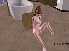 wild frida's busty brunette step sister sucks and rides taboo.