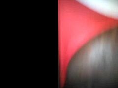 Pounding Her Shaved Black Pussy Hard