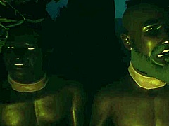 Cursed Island Orgy with Cartoon Brunette on Yacht in Anime Sex