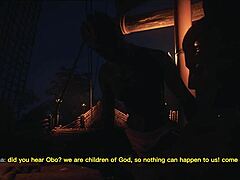 Cursed Island Orgy with Cartoon Brunette on Yacht in Anime Sex