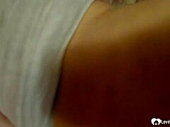 Stepsister drilled hard while resting in bed!