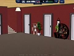 in the harem hotel game, anime characters engage in playful interactions during episode 35, exploring themes of companionship and adventure in a virtual world.