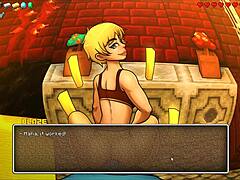 Femdom Covers Face with Hot Cum!