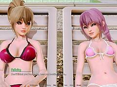 Exploring the harem hotel in episode 107 😊