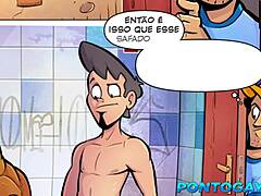 Young crossdresser loses virginity bareback with male escort