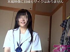 black-haired idol exposes in uniform interview