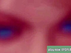 just working out in this clothed cartoon clip