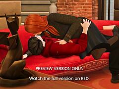 Want to see Ginny's naughty revenge in 3D hentai?