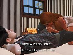 hey, join this naughty 3d hentai picnic date preview 😏