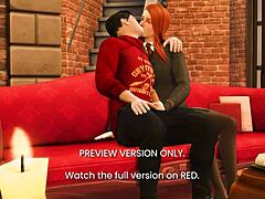 Want to see Ginny's naughty revenge in 3D hentai?