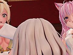 uhh, naughty futa girl skmt ep1 gets bent over hard