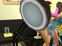 Dexter Spies Naked Bodies with X-Ray Glasses in Sims 4