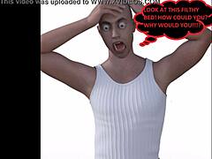 Amandine coquine certifiee se fait poutrer par deux bites?