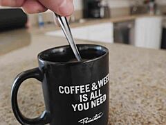 Nina North, the busty latina teen roommate, gets POV fucked with big cock, her big natural tits bouncing