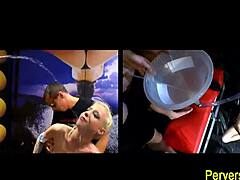 Piss Drenched Facial In Orgy