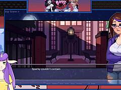 Vampire Monster Sucks Big Tits In Cartoon Night One