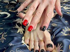 Foot Fetish With Real Orgasm And Squirt