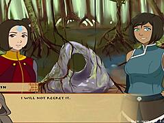 Four Elements Trainer Book 4 Love Part 63 - Zhu Li Gets Some