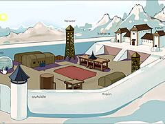 Four element trainer book 5 slav part 5 in anime dating game adventure