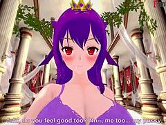 Watch Scáthach-Skadi having intense sex on the throne in free POV?