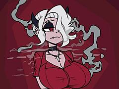 Helltaker Zdrada Slideshow With Busty Blonde Action