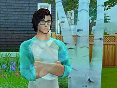 Stepbrother takes huge dick in ass roughly