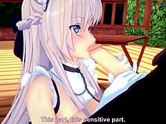 why did belfast invite me to lunch in this pov azurlane hentai?