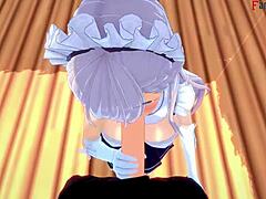 why did belfast invite me to lunch in this pov azurlane hentai?