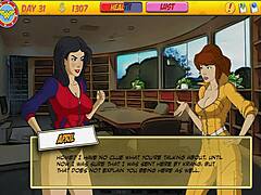 Girl in big city part 4: sexy ninja gets her pussy licked and creampied 😍🍆