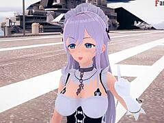 why did belfast invite me to lunch in this pov azurlane hentai?