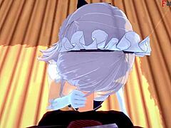 why did belfast invite me to lunch in this pov azurlane hentai?