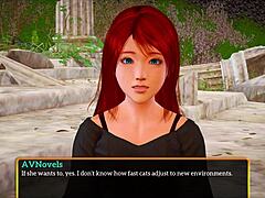 Teen Redhead Explores Wild Erotic Adventures in My New Family 454 Game