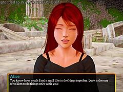 Teen Redhead Explores Wild Erotic Adventures in My New Family 454 Game