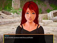 Teen Redhead Explores Wild Erotic Adventures in My New Family 454 Game