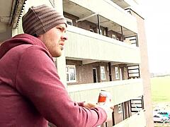 Ebony Teen Lola Marie Roleplays Ghetto Bitch Fucking White Boy's Big Dick Roughly