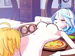 Furina Enjoys Pussy Licking And Creampie Sex On Vacation In Genshin Impact Hentai