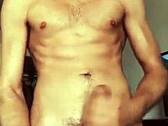 Hot soloboy shows off huge cock in steamy solo action. Everyone’s watching him stroke!