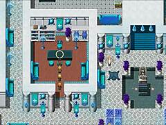 entering holy cathedral in succubus covenant hentai to find half-naked blonde angels