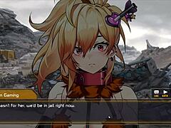 i-i just cant stop drilling nova with that sextoy in robolife2 hentai game