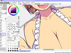 Hentai Speed Drawing Part 3 with Flats and Shading