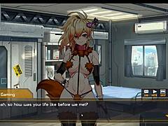 i-i just cant stop drilling nova with that sextoy in robolife2 hentai game