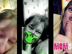 Blonde Mature Sucks Like a Young Slut!