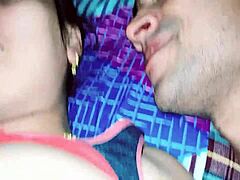 Hot romantic MMS clip with steamy intimate moments